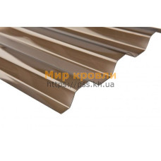 ПВХ листы Marvec CS 70/18, трапеция (бронза)